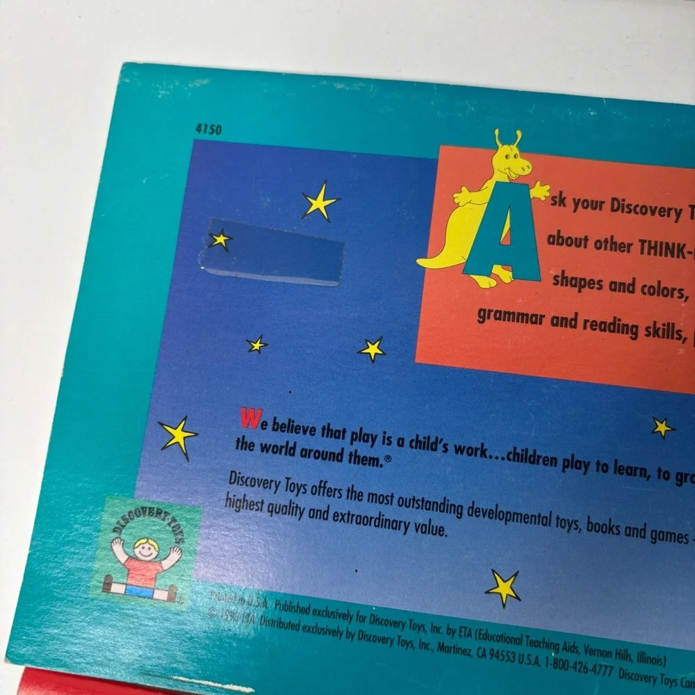 Discovery Toys Astrokids Adventures in Space Fractions Database 1 & 2 Booklets